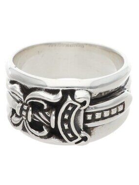 Chrome Hearts Dagger Silver Ring